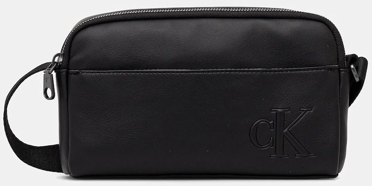 Malá taška Calvin Klein čierna farba, LV04D3247G