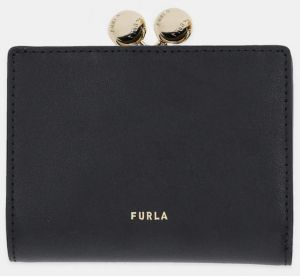 Kožená peňaženka Furla čierna farba, WP00541.BX3104.O6000