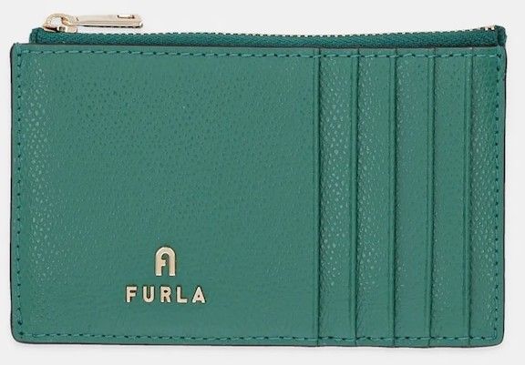 Kožená peňaženka Furla zelená farba, WP00310.ARE000.JD000