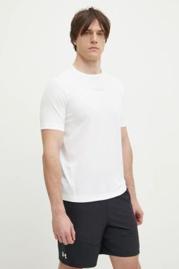 Tréningové tričko Calvin Klein Performance biela farba, jednofarebné, LVGMS5K159