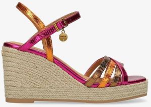 Espadrilky Mexx NOEMI PAKINA ružová farba, na kline, MI001600751W