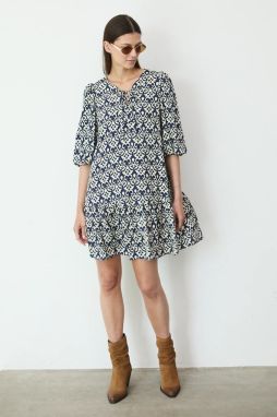 Šaty Medicine viac farieb, mini, oversize