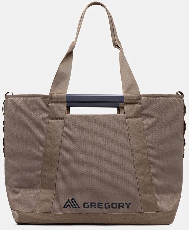Taška Gregory Alpaca Tote 50L hnedá farba, ALPACA.UTILITY.TOTE.50L