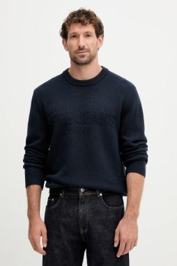 Sveter Pepe Jeans tmavomodrá farba, PM7000016