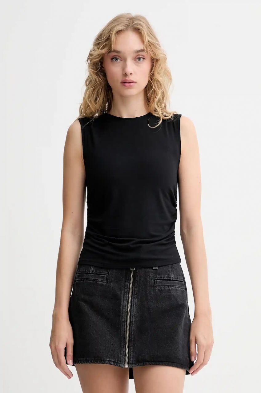 Top Levi's čierna farba, 003QL