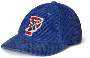 Menčestrová baseballová čiapka Polo Ralph Lauren Cap s nášivkou, 710963786