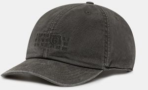 Bavlnená šiltovka MM6 Maison Margiela šedá farba, SH0TC0005.M35346.860