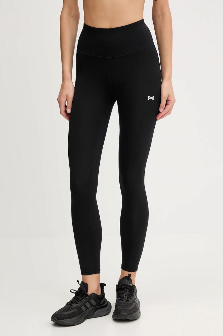 Tréningové legíny Under Armour Motion čierna farba, jednofarebné, 1388647
