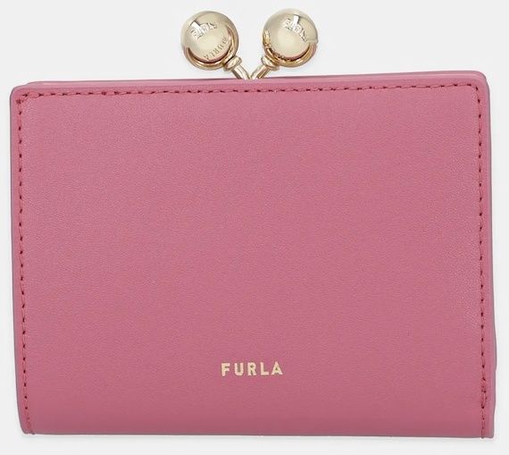Kožená peňaženka Furla ružová farba, WP00541.BX3104.4147S