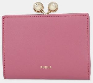 Kožená peňaženka Furla ružová farba, WP00541.BX3104.4147S