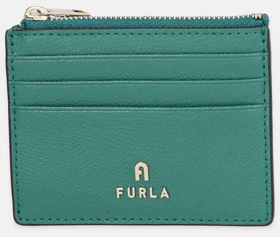Kožená peňaženka Furla zelená farba, WP00388.ARE000.JD000