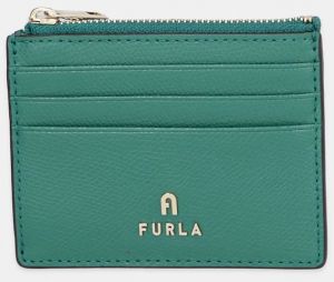 Kožená peňaženka Furla zelená farba, WP00388.ARE000.JD000