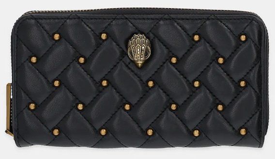 Kožená peňaženka Kurt Geiger London KENSINGTON čierna farba, 5026105109