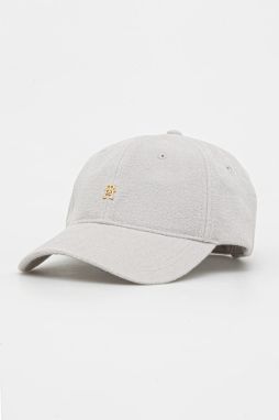 Vlnený šilt Tommy Hilfiger šedá farba, AW0AW17773