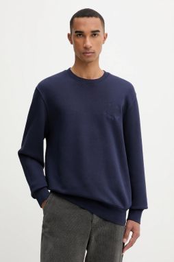Bavlnená mikina PS Paul Smith modrá farba, jednofarebná, M2R-211Z-T22469