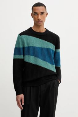 Vlnený sveter PS Paul Smith čierna farba, M2R-499Z-T22518