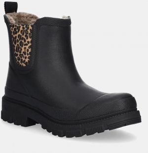 Gumáky Verbenas LUA MATE ANIMAL FUR čierna farba, 9302180944