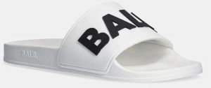 Šľapky BALR. Beach Slide pánske, biela farba, B1520.1004