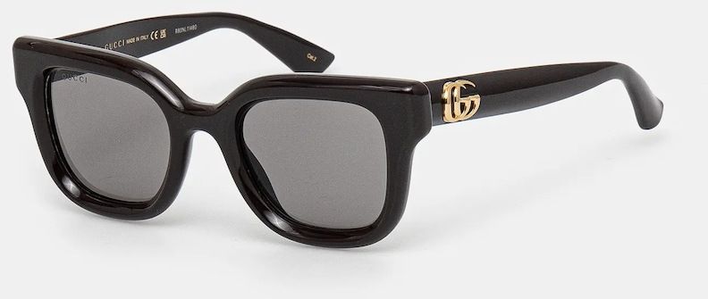 Slnečné okuliare Gucci dámske, hnedá farba, GG1828S