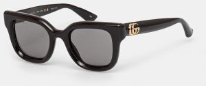 Slnečné okuliare Gucci dámske, hnedá farba, GG1828S