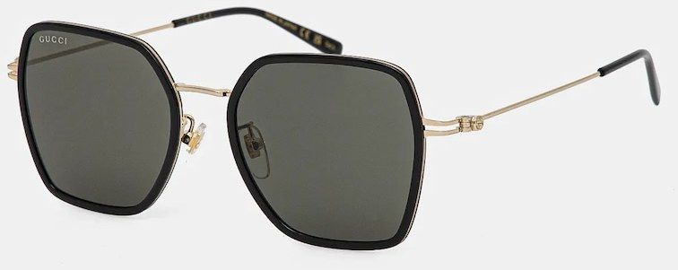 Slnečné okuliare Gucci dámske, čierna farba, GG1850SA