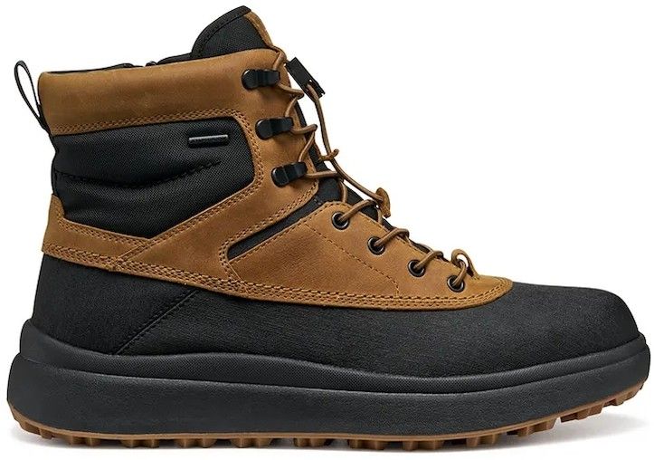 Členkové topánky Geox U GRANITO + GRIP B A hnedá farba, U56FZD 04550 C2565