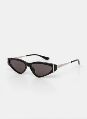 Okuliare Alexander McQueen dámske, čierna farba, AM0493S