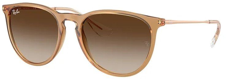 Slnečné okuliare Ray-Ban dámske, béžová farba