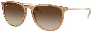 Slnečné okuliare Ray-Ban dámske, béžová farba