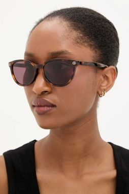 Slnečné okuliare Gucci dámske, oranžová farba, GG1818SK