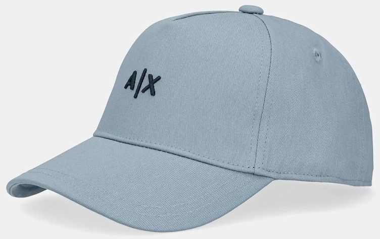 Čiapka Armani Exchange zelená farba, s nášivkou, 954112 CC571