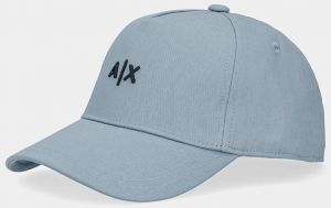 Čiapka Armani Exchange zelená farba, s nášivkou, 954112 CC571