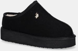 Papuče U.S. Polo Assn. VERA001 čierna farba, VERA001W/EH1