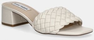 Šľapky Steve Madden Cellie dámske, béžová farba, na podpätku, SM11003805