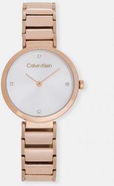 Hodinky Calvin Klein dámske, zlatá farba, 25200140