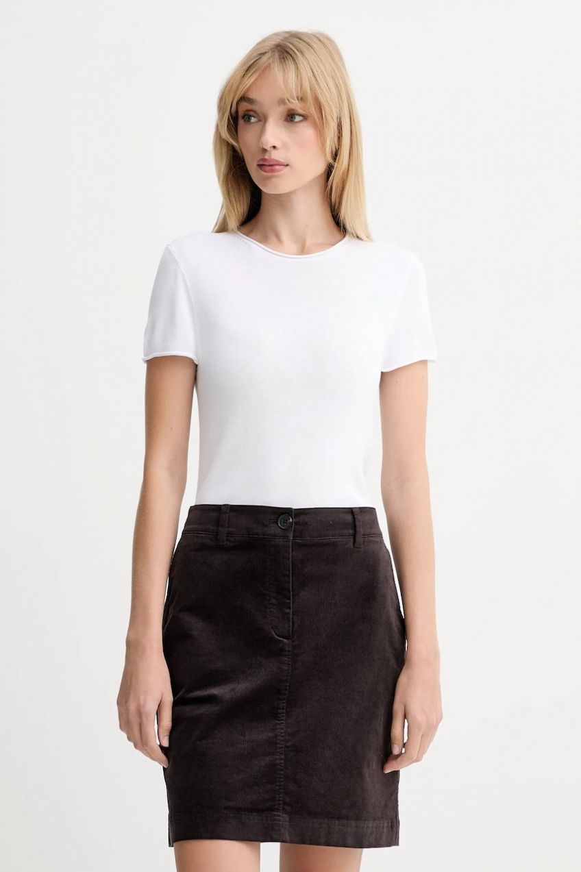 Tričko Calvin Klein dámske, biela farba, LV044D310G