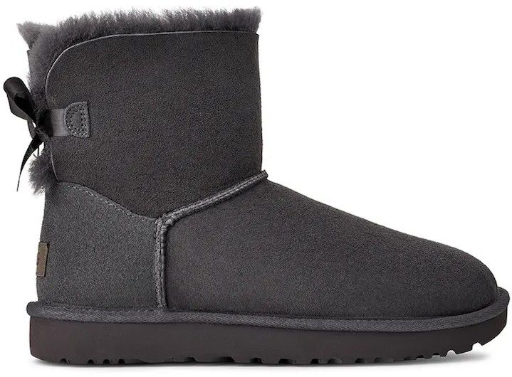 Snehule UGG Mini Bailey Bow II šedá farba, 1016501.OBS