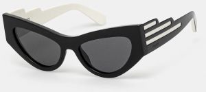 Slnečné okuliare Fiorucci Wing dámske, čierna farba, U01FPASU132AC03BK01