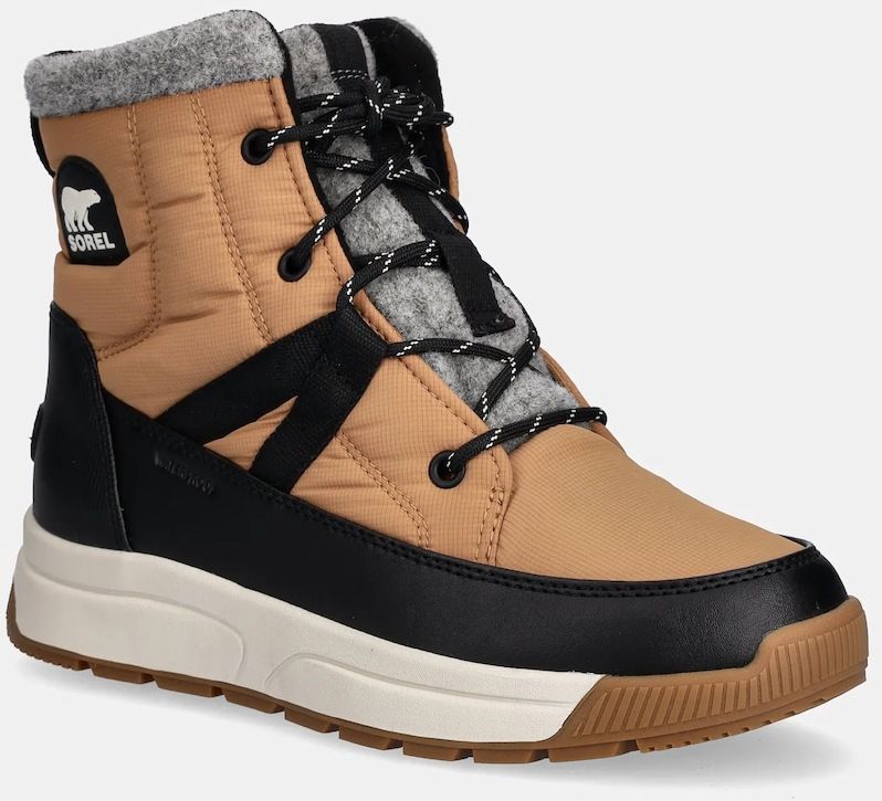 Snehule Sorel WHITNEY III MID WP hnedá farba, 2138491253