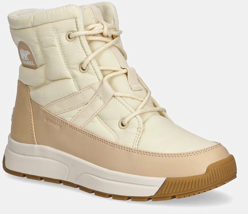 Snehule Sorel WHITNEY III MID WP béžová farba, 2138491292