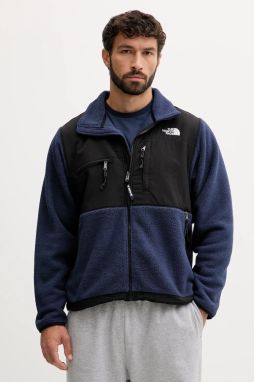 Fleecová mikina The North Face Retro Denali tmavomodrá farba, s nášivkou, NF0A88XH92A1