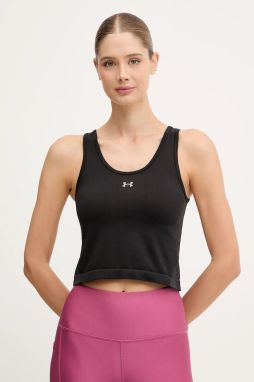 Tréningový top Under Armour Vanish Seamless čierna farba, 6000640