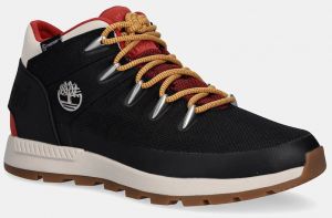 Topánky Timberland Sprint Trekker Mid Fab Waterproof čierna farba, TB1A61QG0151