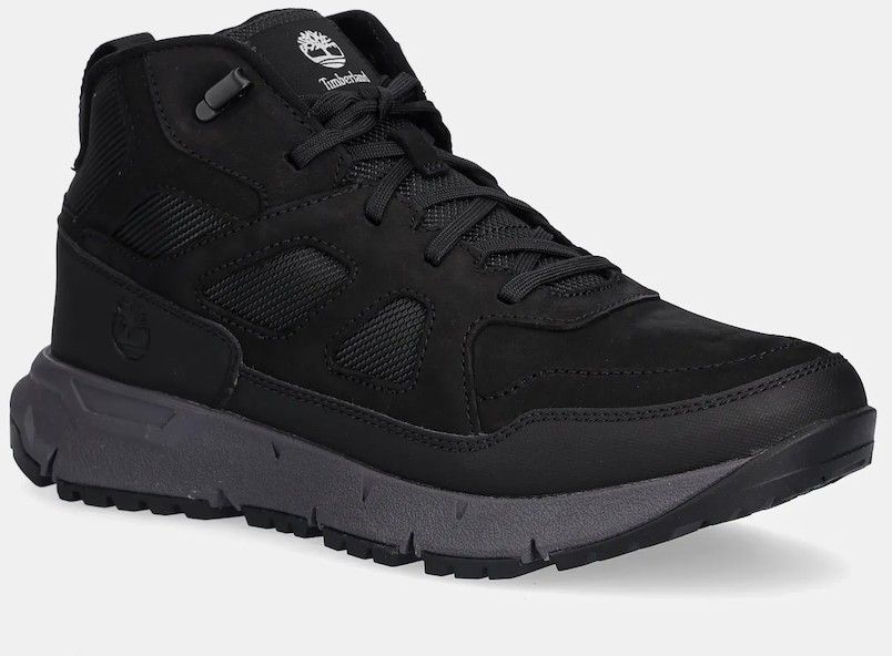 Členkové topánky Timberland Voyager Valley Mid Lace Up čierna farba, TB0A6F5JW051