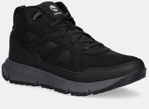 Členkové topánky Timberland Voyager Valley Mid Lace Up čierna farba, TB0A6F5JW051
