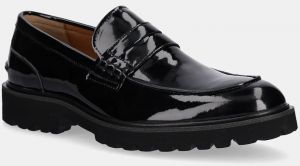Kožené mokasíny Steve Madden Maisonn čierna farba, 12000756