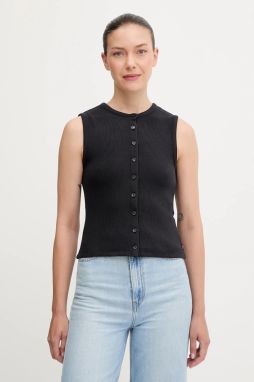 Top Levi's čierna farba, 003Q2
