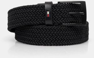 Opasok Tommy Hilfiger čierna farba, AM0AM13824