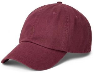 Bavlnená šiltovka Polo Ralph Lauren bordová farba, 710980231