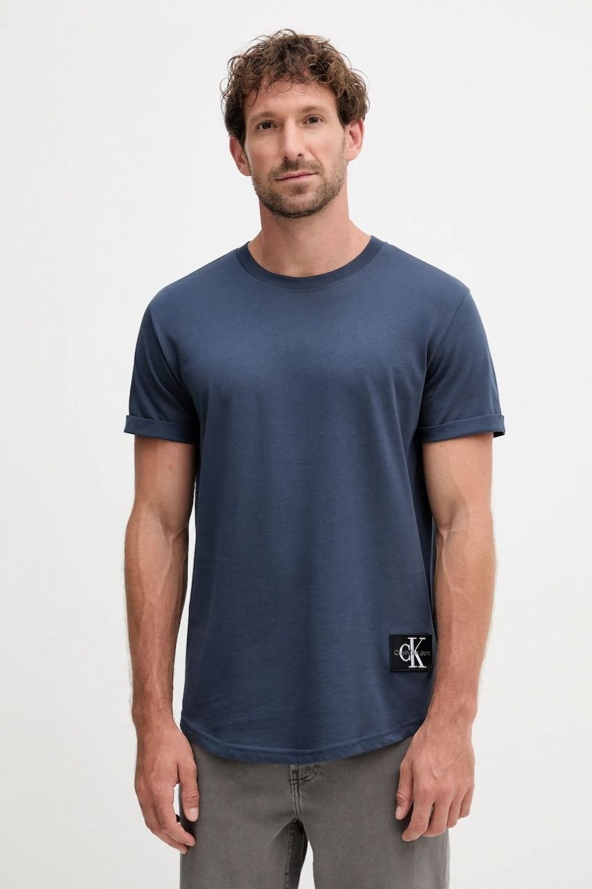 Bavlnené tričko Calvin Klein Jeans pánske, s nášivkou, J30J323482